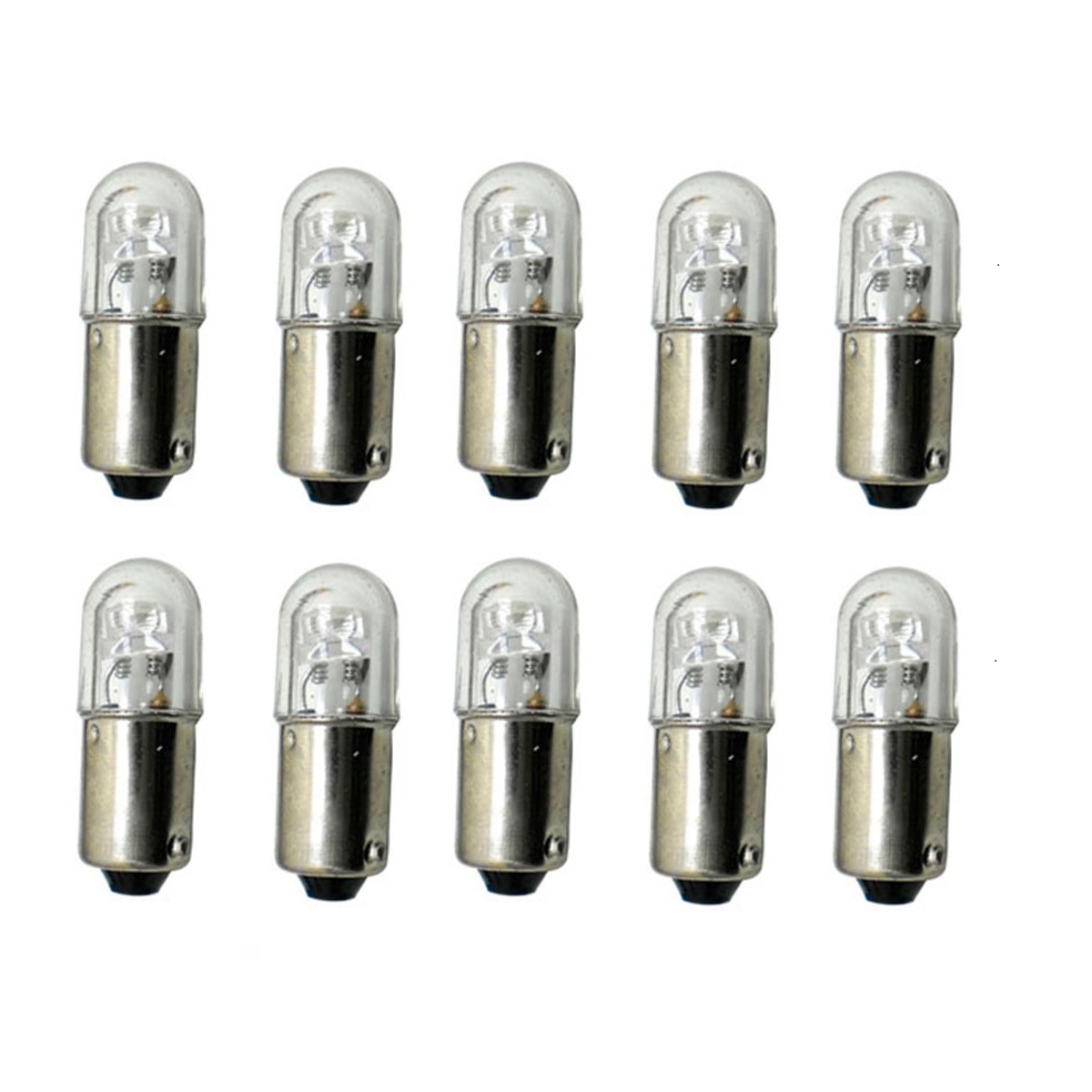 (AP1361) LAMPADA LED BRANCO (69) CX 10 12V-Ped Anex:1808 - Lampadas Hype Car